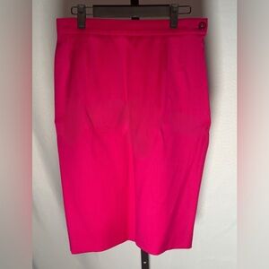 Yves Saint Laurent Fuchsia Wool Garment